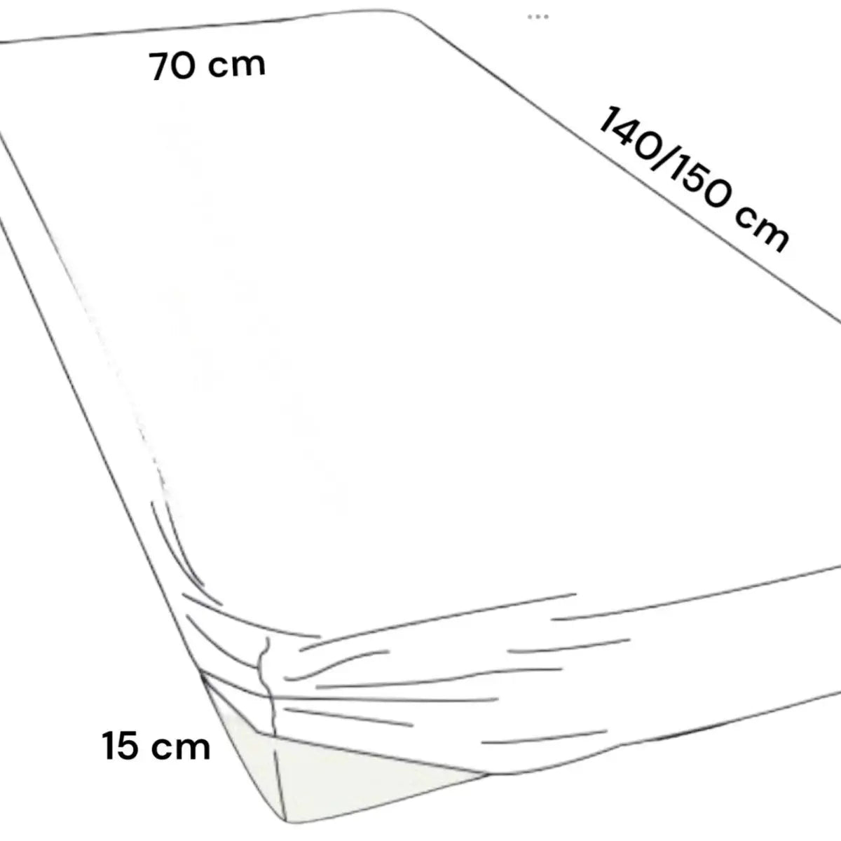Peuter Hoeslaken Roze - Hoeslaken peuterbed