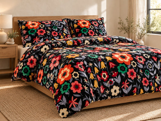 Dekbedovertrek met Bloemen