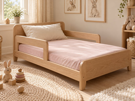 Hoeslaken Peuterbed Roze