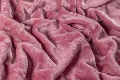 Dekbedovertrek 200x200/220 cm Roze - 30% korting - Dekbedovertrek