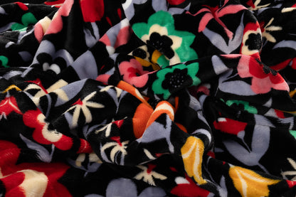 Dekbedovertrek met Bloemen met rits