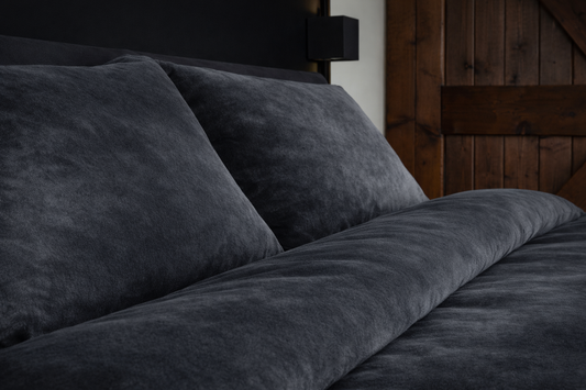 Dekbedovertrek Donkergrijs