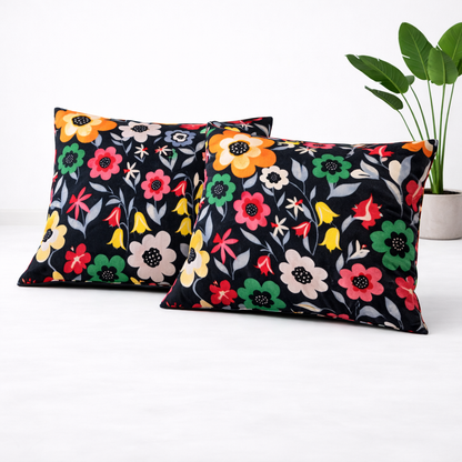 Kussensloop met Bloemen