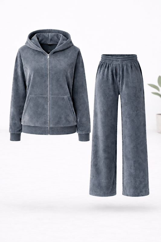 Huispak grijs jasje & broek