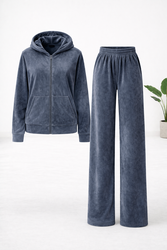 Huispak grijs jasje & broek