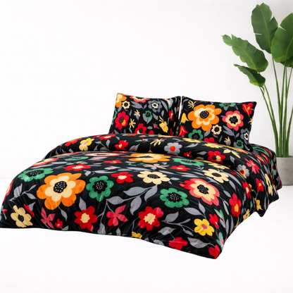 Dekbedovertrek met Bloemen