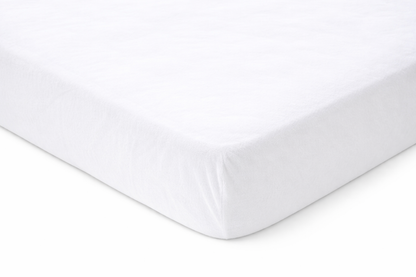 Hoeslaken ledikant Wit