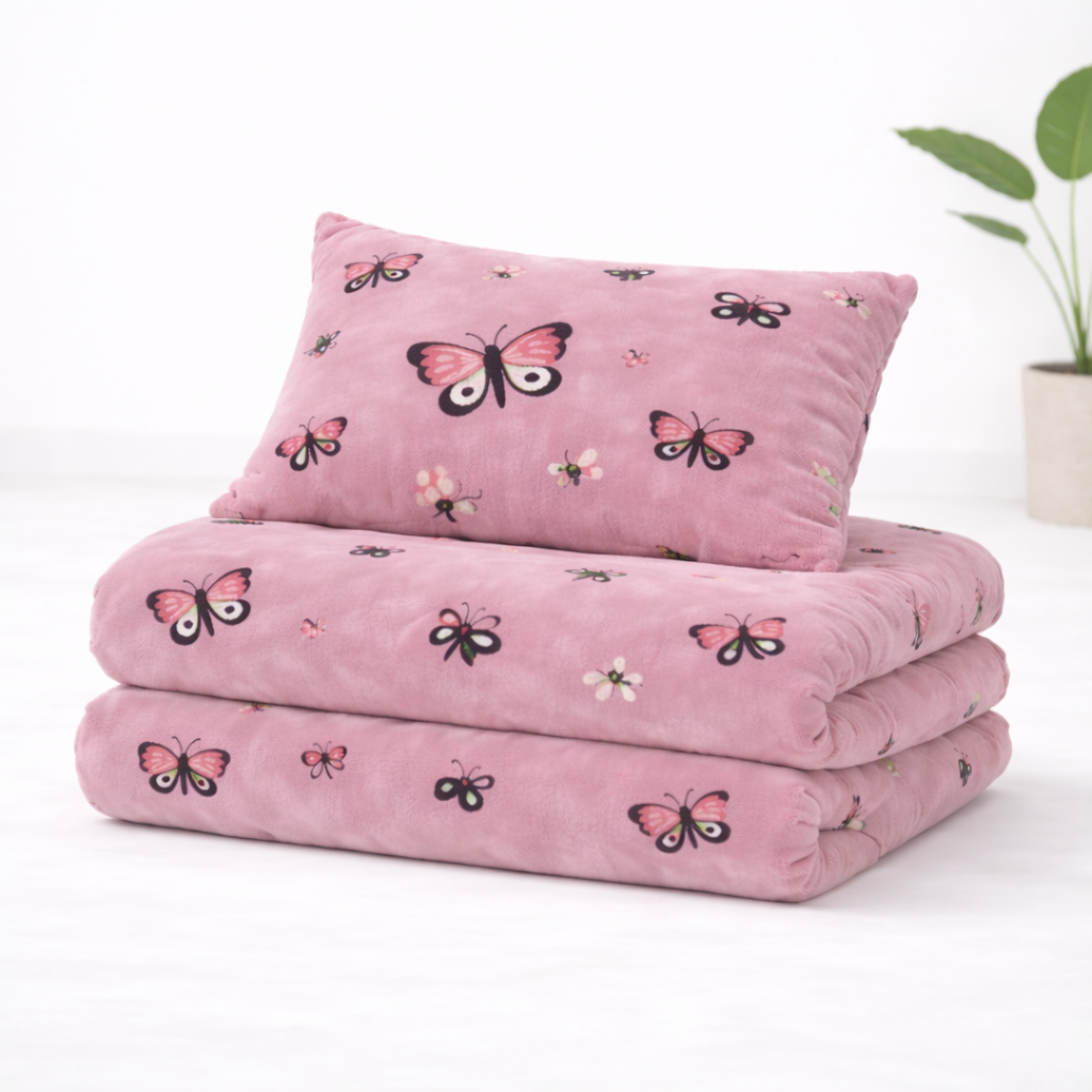 Kinderdekbedovertrek 140x200 Vlinder