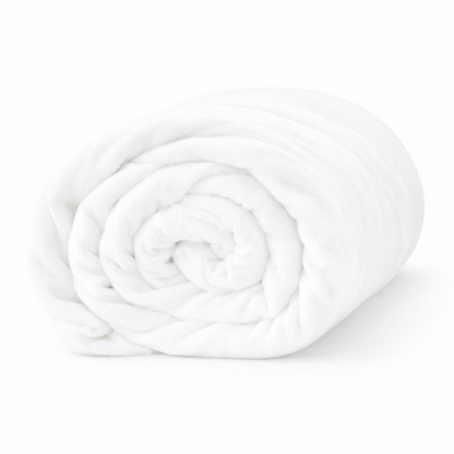 Hoeslaken ledikant Wit