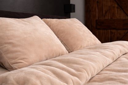 Dekbedovertrek 240x200 Amandel