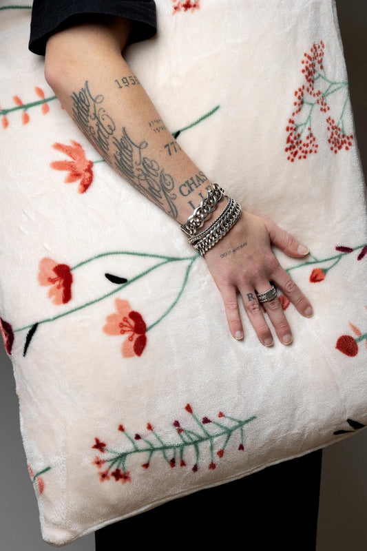 Kussensloop Klaproos