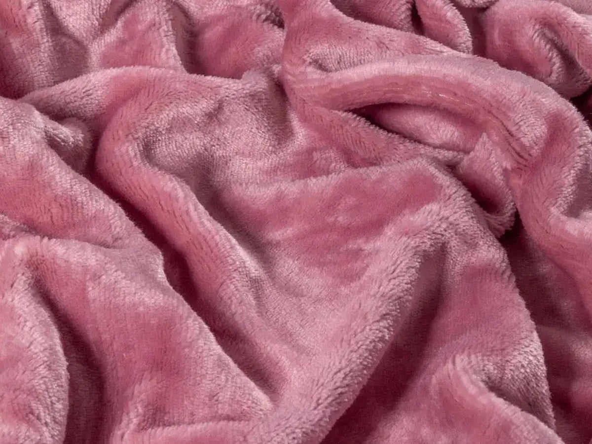 Roze dekbedovertrek Eenpersoons