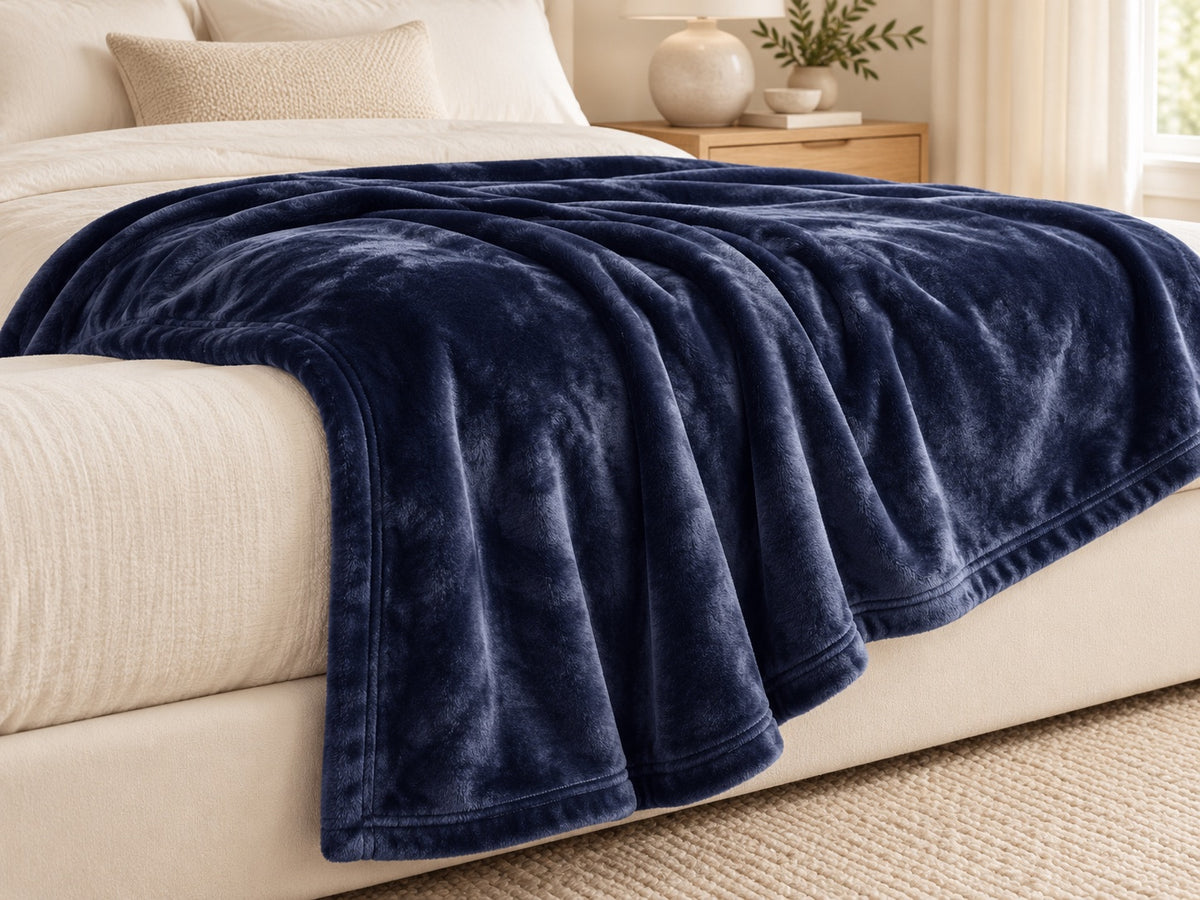 Plaid Indigo Blauw