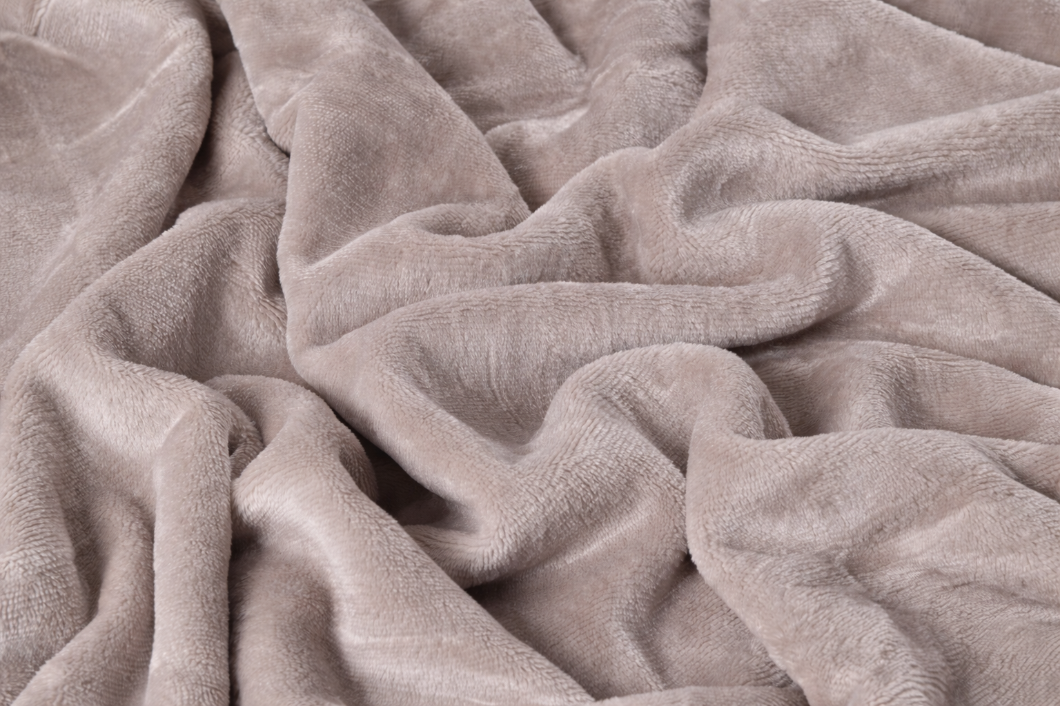 Dekbedovertrek 200x200/220 cm Taupe - 30% korting! - Dekbedovertrek